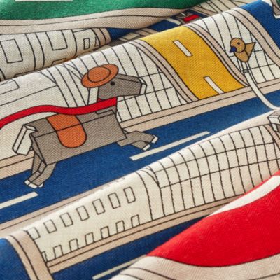 マルチカラー - レディス カシミヤショール＆ストール | Hermès